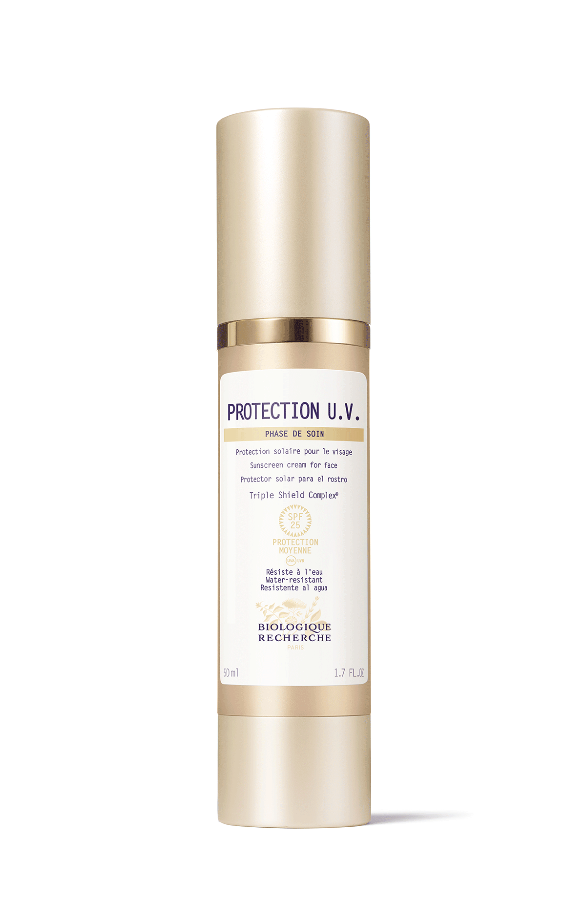 Protection U.V. SPF 25